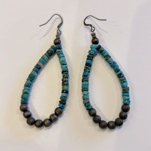 Genuine Native American earrings. Handmade in the US